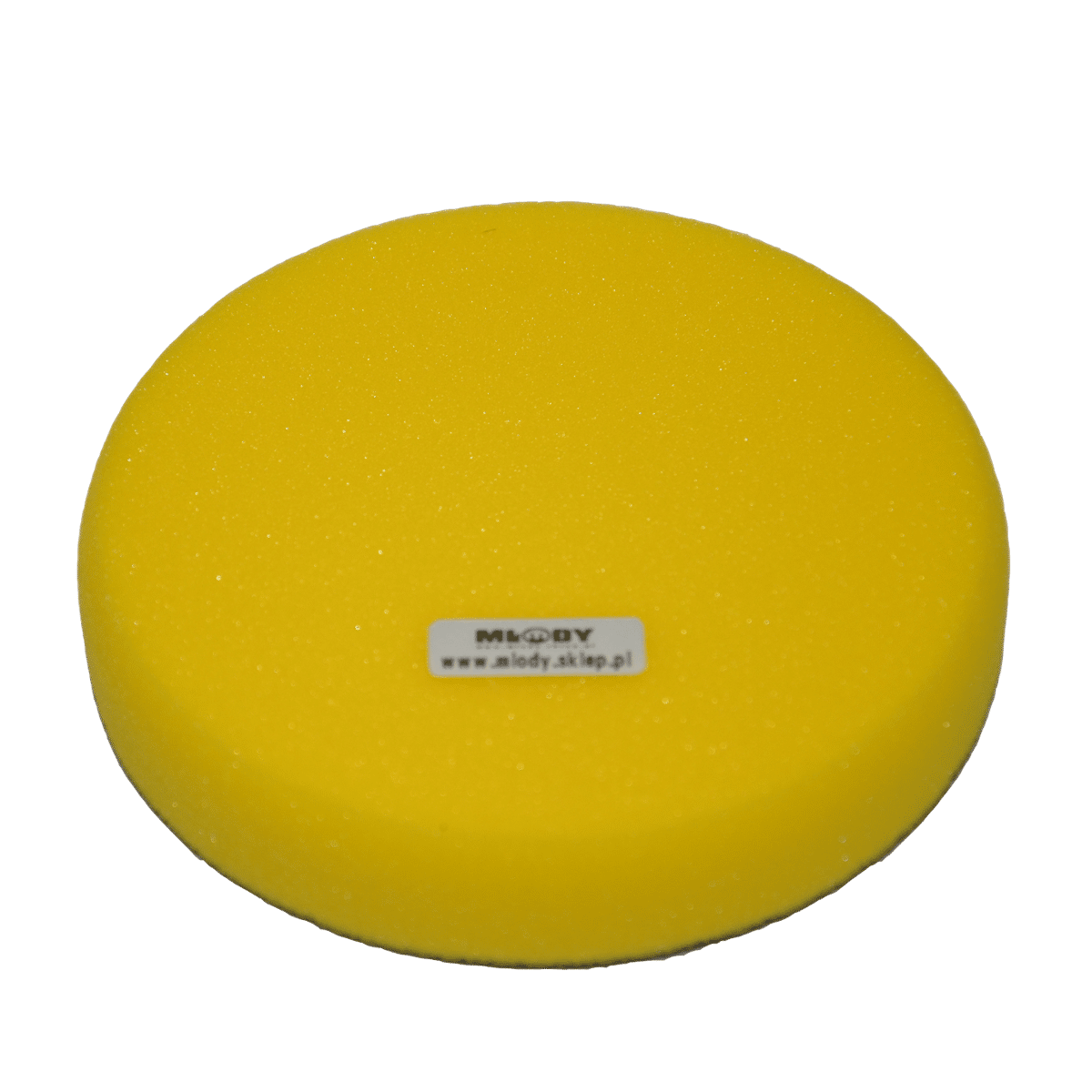 NAT Gąbka Polerska Gładka 135x25mm Żółta na Rzep