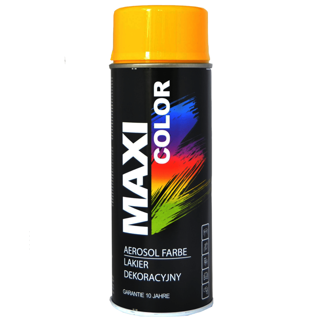 MOTIP MAXI COLOR Lakier Maxi Color RAL 1023 Połysk 400ml
