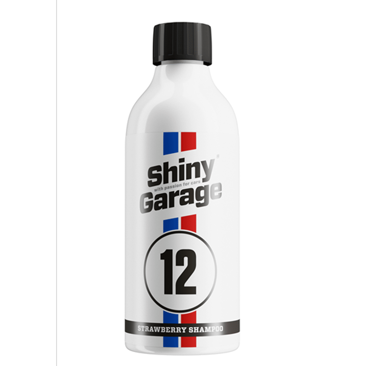 SHINY GARAGE 12 Strawberry Car Shampoo 500ml Szampon Samochodowy Bezpieczny dla Wosku
