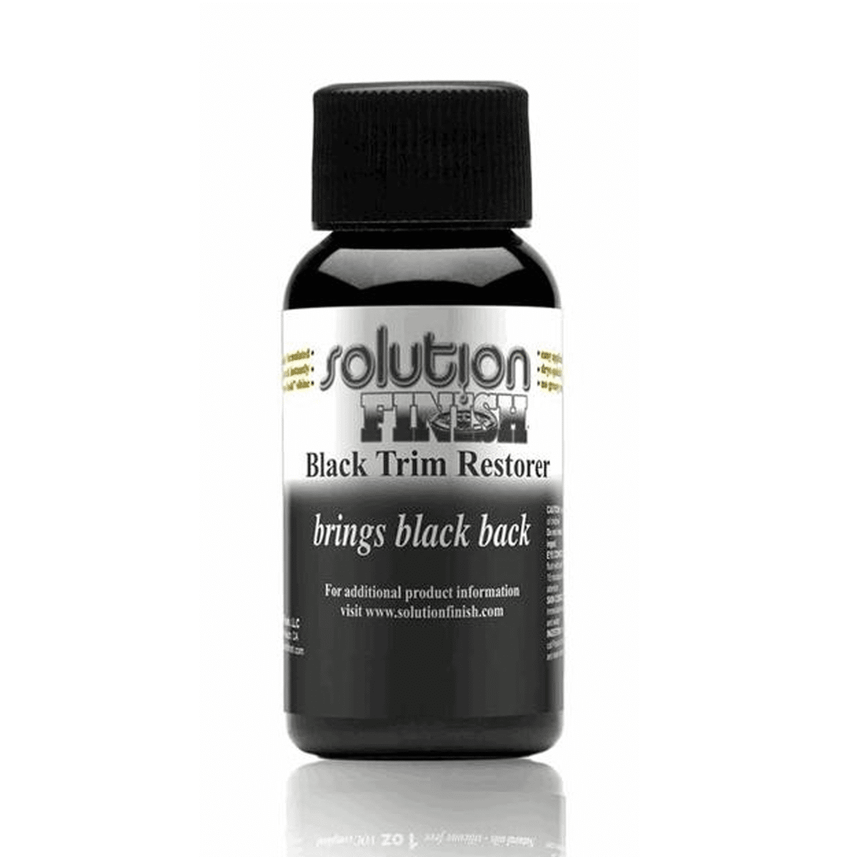 SOLUTION FINISH Brings Black Back 28g Preparat do Renowacji Zewnętrznych Tworzyw Sztucznych