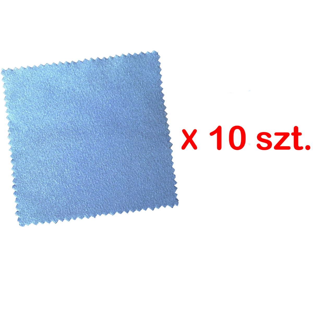MŁODY Microsuede 10x10cm 205g Granatowa Mikrofibra do Aplikacji Powłok 10szt