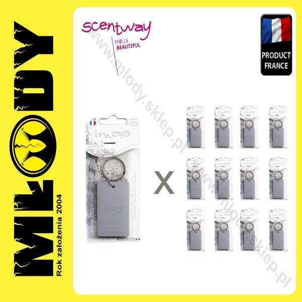 SCENTWAY Imao Key Mathy's Story Breloczek Perfumowany 3,5x6cm Szary