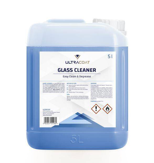 ULTRACOAT Glass Cleaner 5l Preparat do Mycia Szyb