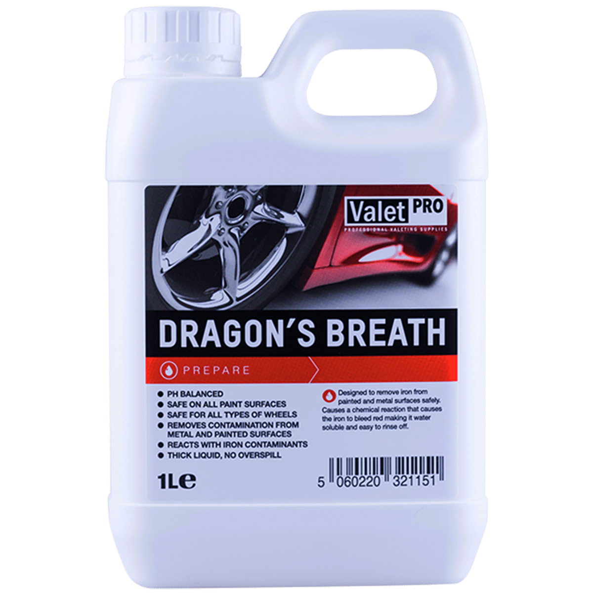 ValetPRO Dragons Breath 1l Efekt Krwawiącej Felgi