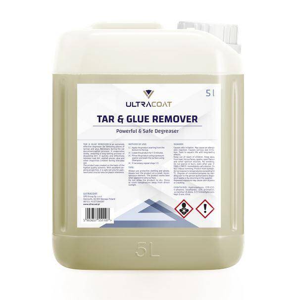 ULTRACOAT Tar & Glue Remover 5l Preparat do Usuwania Zabrudzeń Drogowych
