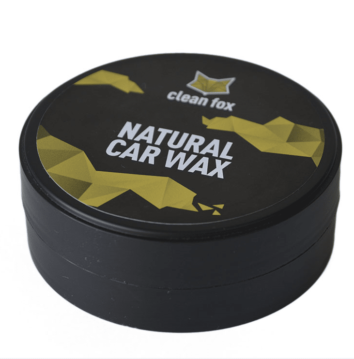 CLEAN FOX Natural Car Wax 100ml Twardy Wosk na Bazie Naturalnej Carnauby