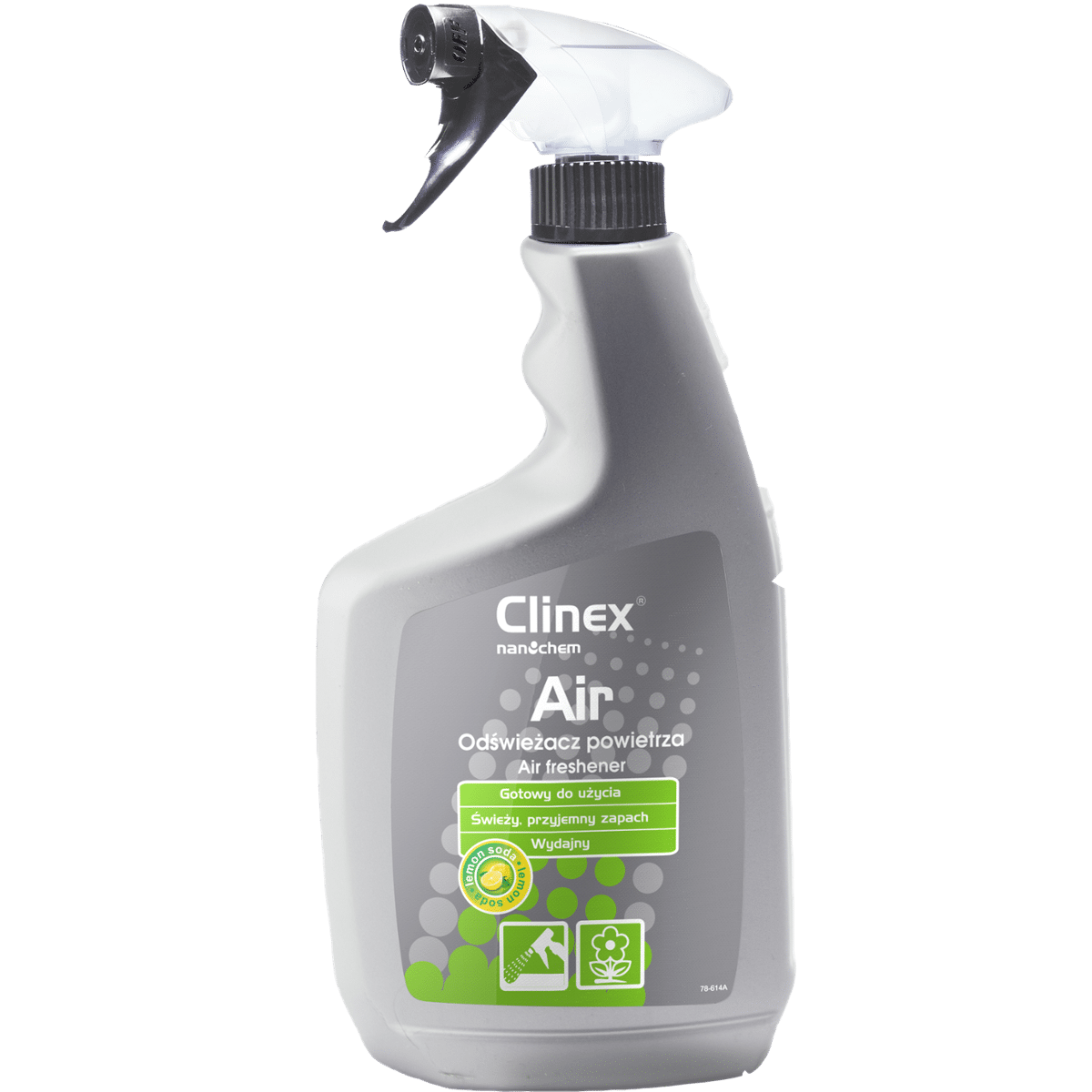 CLINEX Air Lemon Soda 650ml Długotrwały Odświeżacz Powietrza