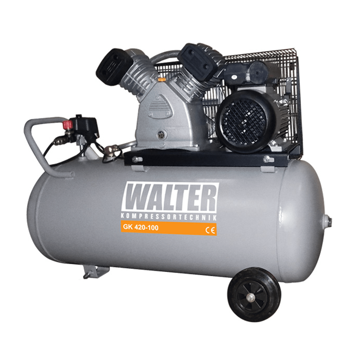 WALTER GK 420-2,2/100 Sprężarka Tłokowa Żeliwna pod Napięcie 400V