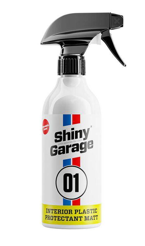SHINY GARAGE Interior Plastic Protectant Matt 500ml Dressing do Wnętrza o Matowym Wykończeniu