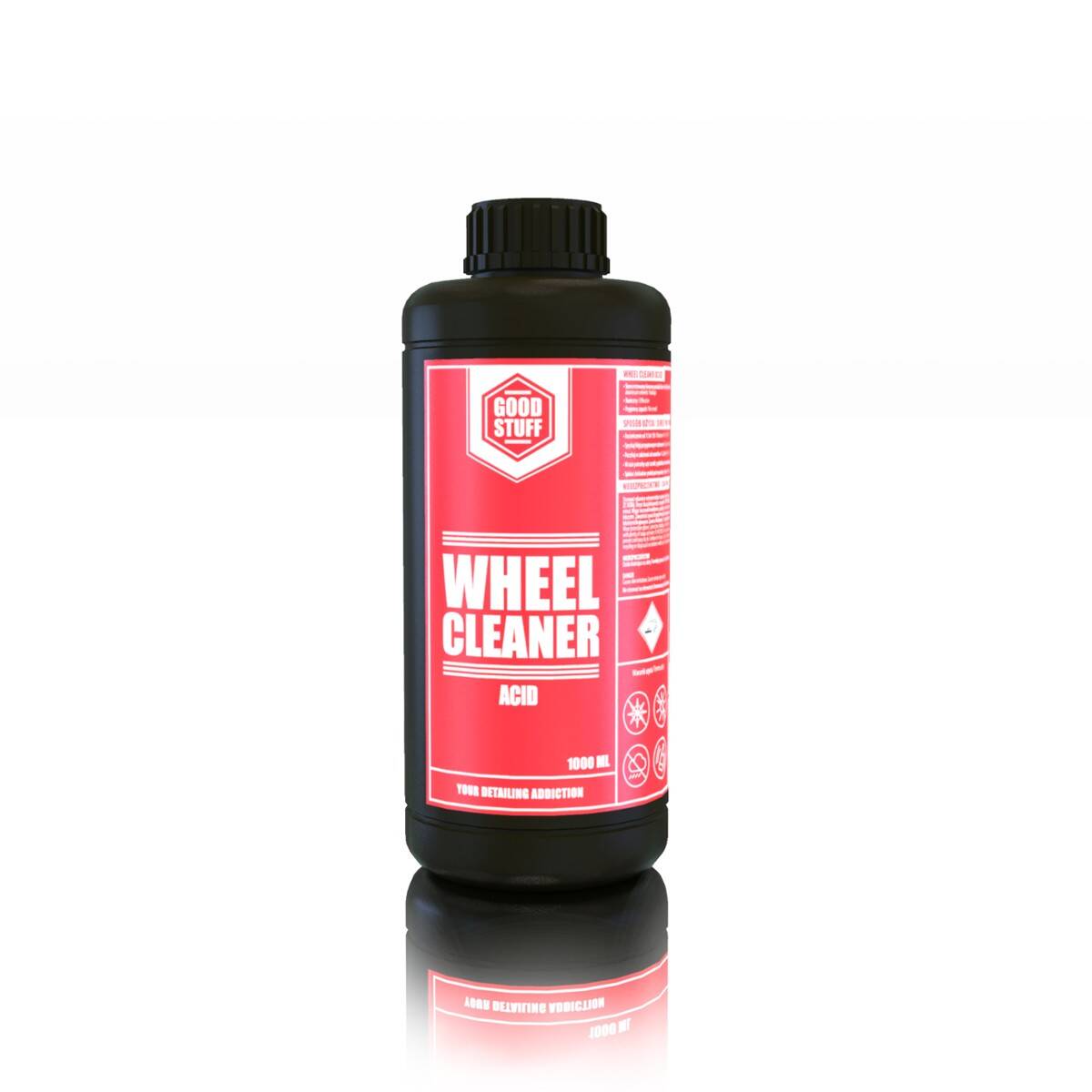 GOOD STUFF Wheel Cleaner Acid 1l Kwasowy Preparat do Czyszczenia Felg