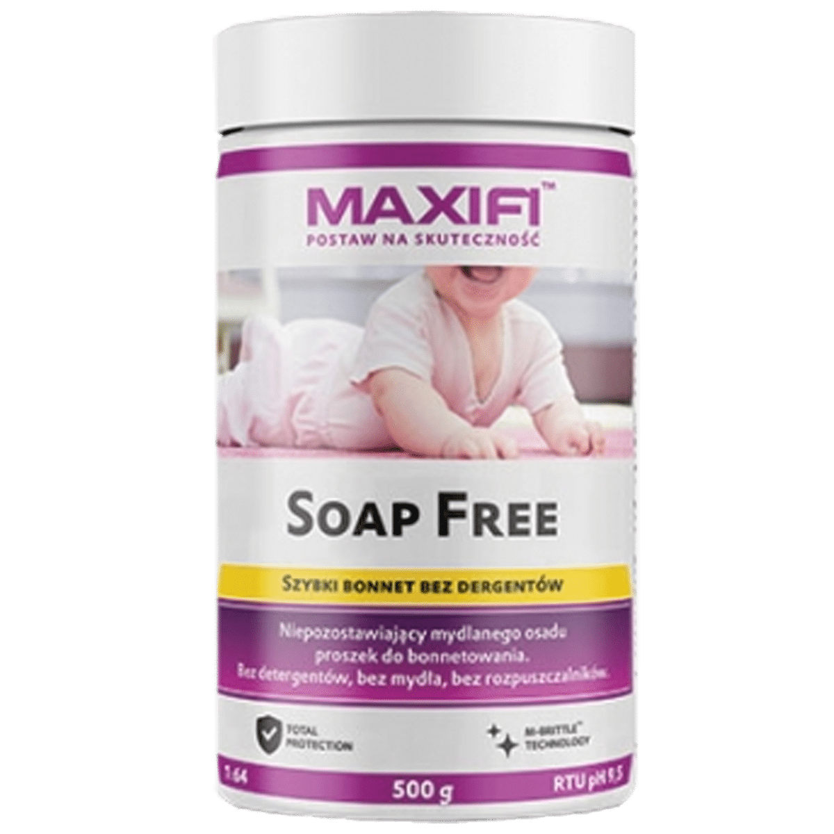 MAXIFI Soap Free 500g Proszek bez Detergentów do Bonnetowania