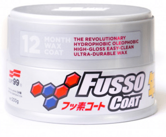 SOFT99 Fusso Coat 12 Months Wax Light 200g Syntetyczny Wosk do Jasnych Lakierów