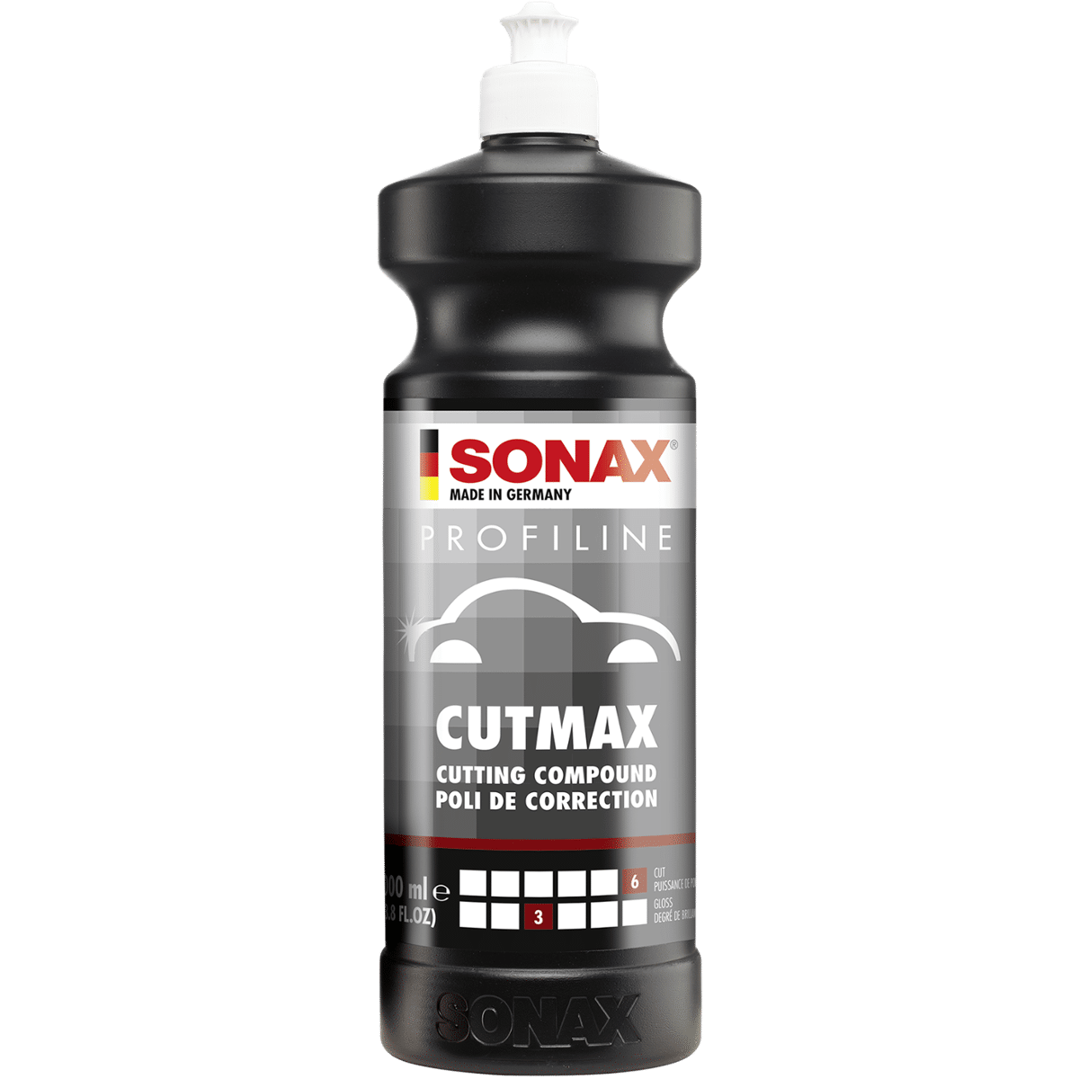 SONAX Profiline Cutmax 06-03 1l Pasta Polerska Mocno Ścierna Bez Silikonu