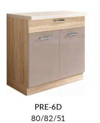 PRE-6D sz. dolna z szufla. i półką 