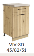 fronty VIVA - VIV-3D karbowane /