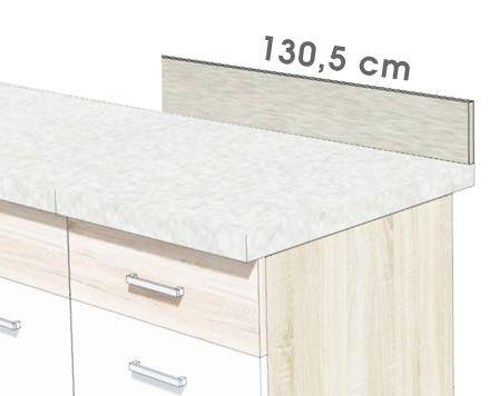 Panel Przyścienny trawertyn - 130,5 cm (Zdjęcie 1)
