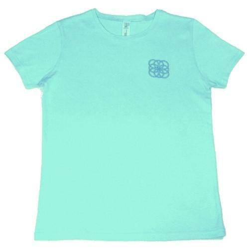 T-shirt damski Margerytka błękit XL