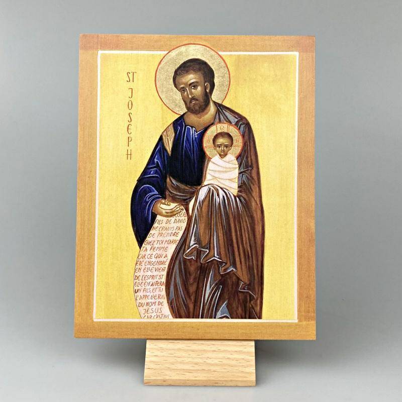 Ikona św. Józef z Jezusem (Zdjęcie 1)
