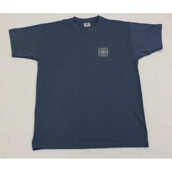 T-shirt męski Margerytka niebieski M (Zdjęcie 1)