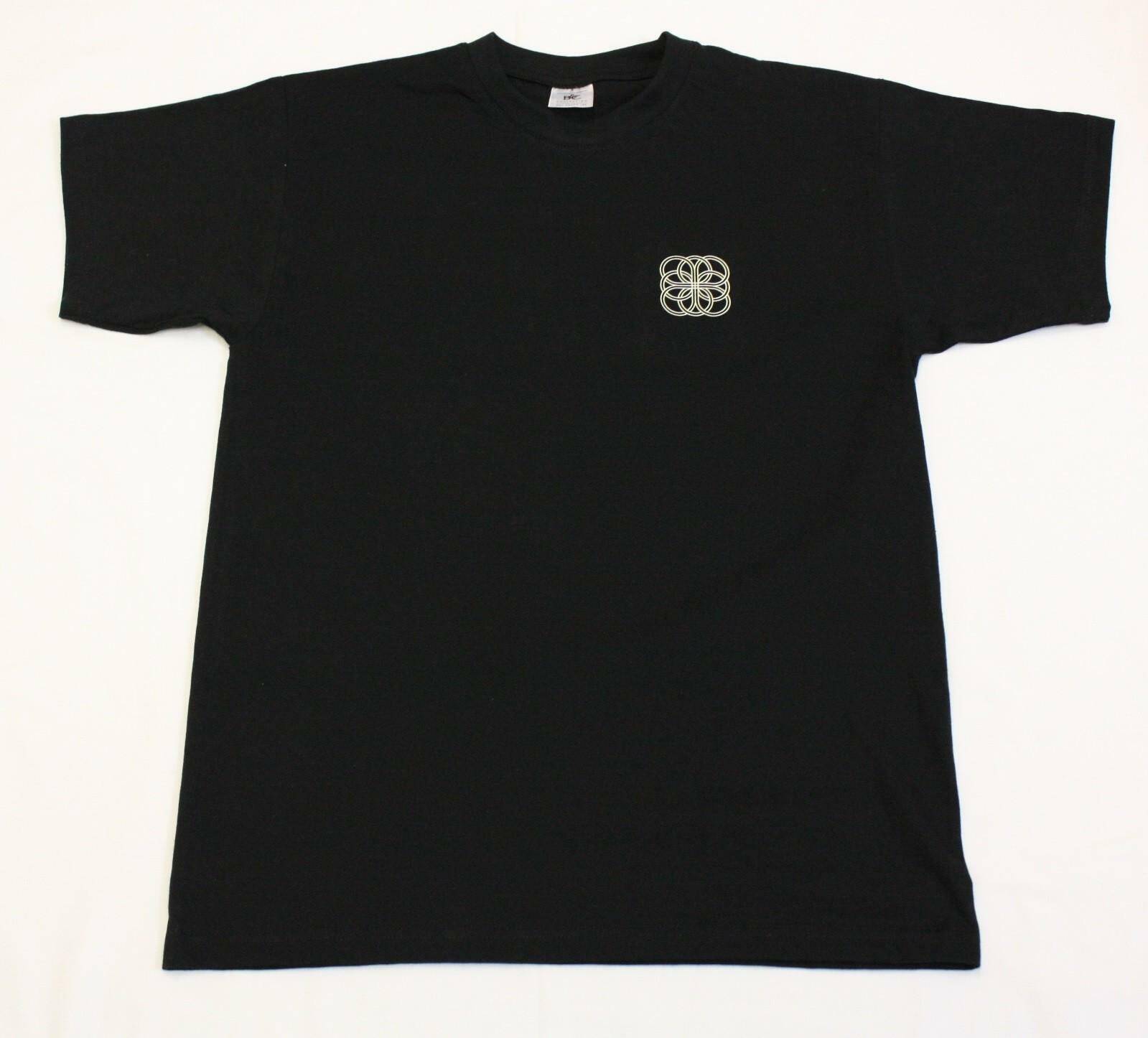 T-shirt męski Margerytka czarny XL
