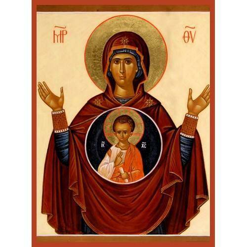 Ikona, Matki Bożej Orantki 1. (Zdjęcie 1)