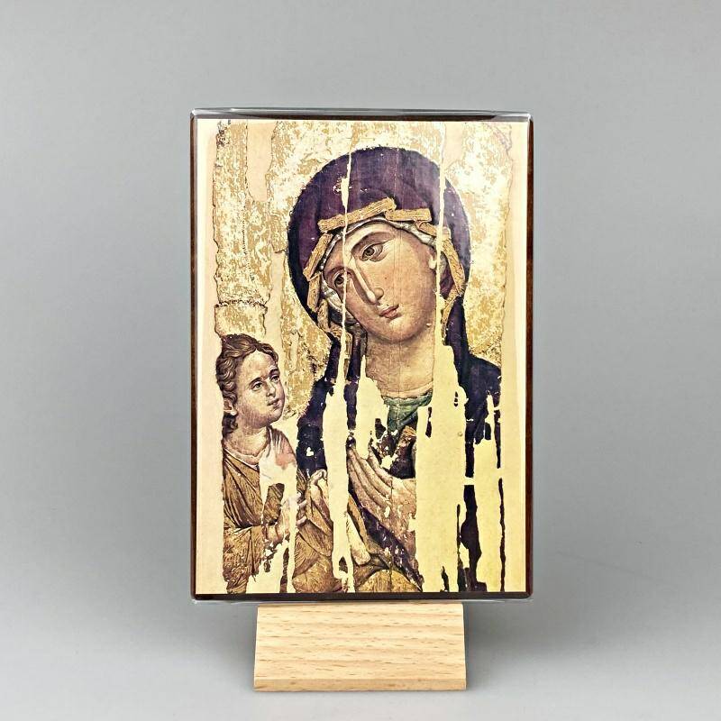 Ikona naklejana Matka Boża Hodegetria  (Zdjęcie 1)