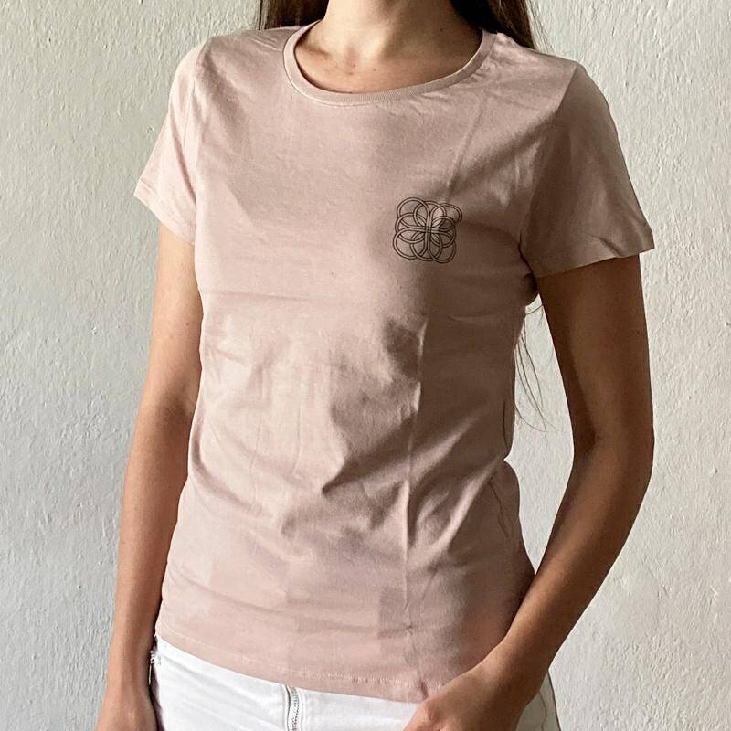 T-shirt damski Margerytka jasny fiolet S
