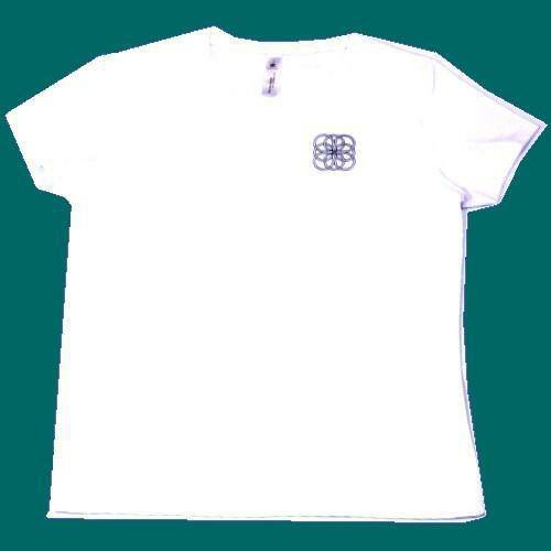 T-shirt damski Margerytka biały L (Zdjęcie 1)