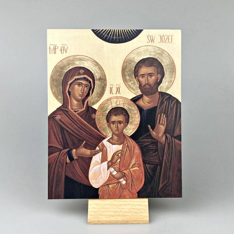 Ikona Świętej Rodziny. 1 wzór (Zdjęcie 1)