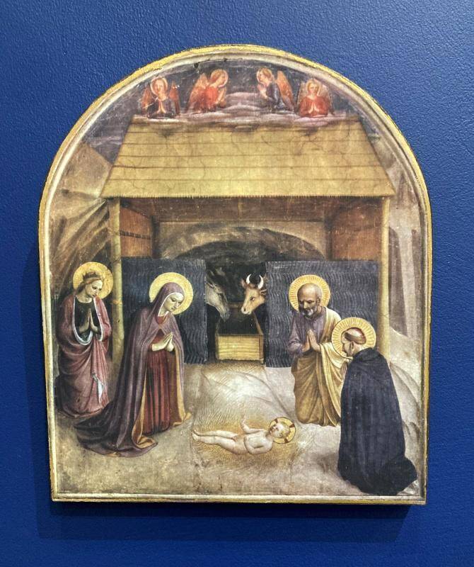 Ikona Boże Narodzenie, Fra Angelico.