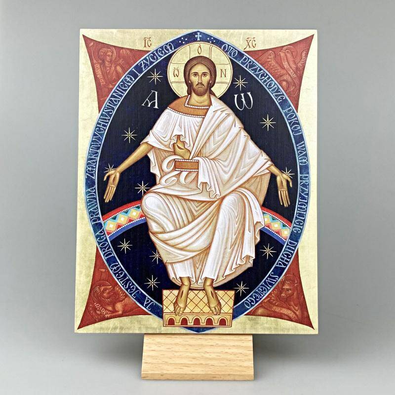 Ikona Chrystus w chwale 1 wzór.