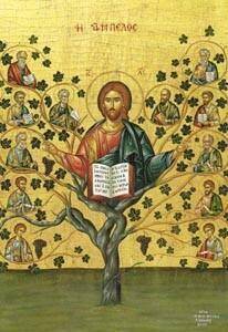 Kartka Jezus Chrystus Drzewo Życia