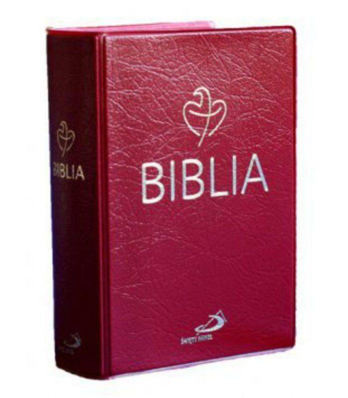 Biblia Tabor kolor bordowy