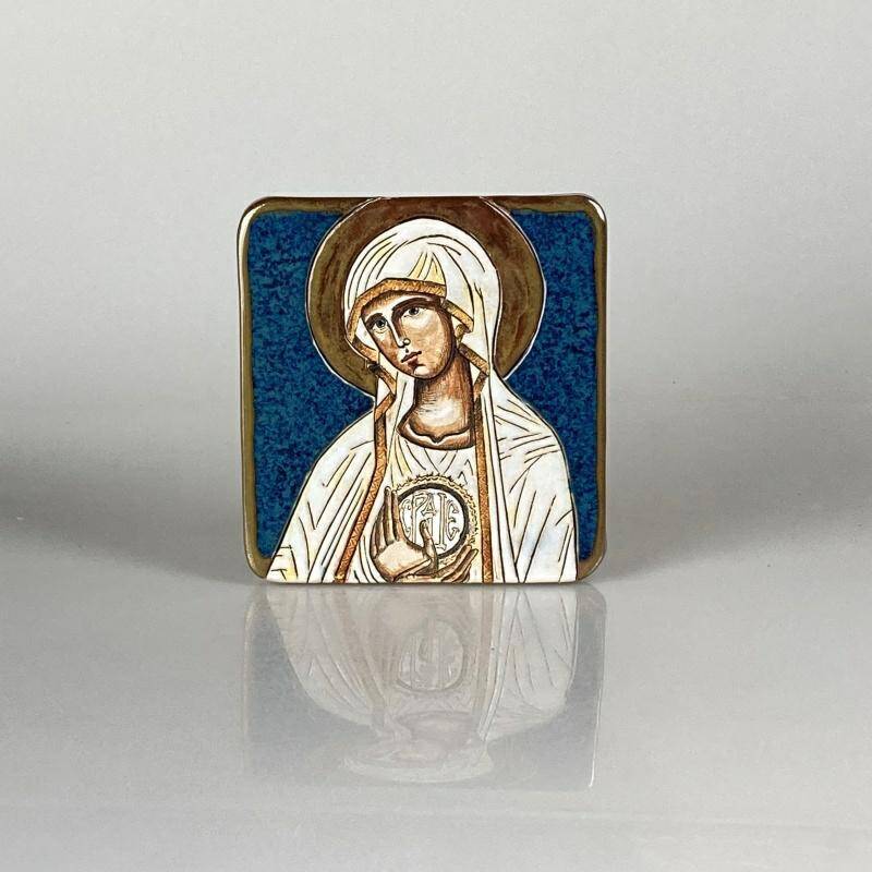 Ikona Matki Bożej Fatimskiej 13,5 cm