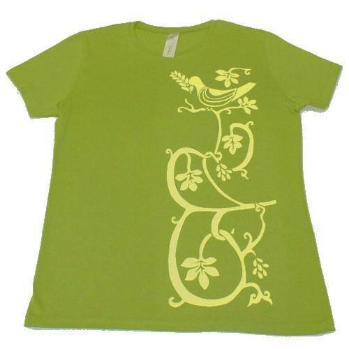 T-shirt Gołąb z gałązką oliwną (Zdjęcie 1)