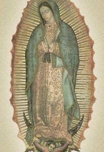 Kartka Matka Boża z Guadalupe