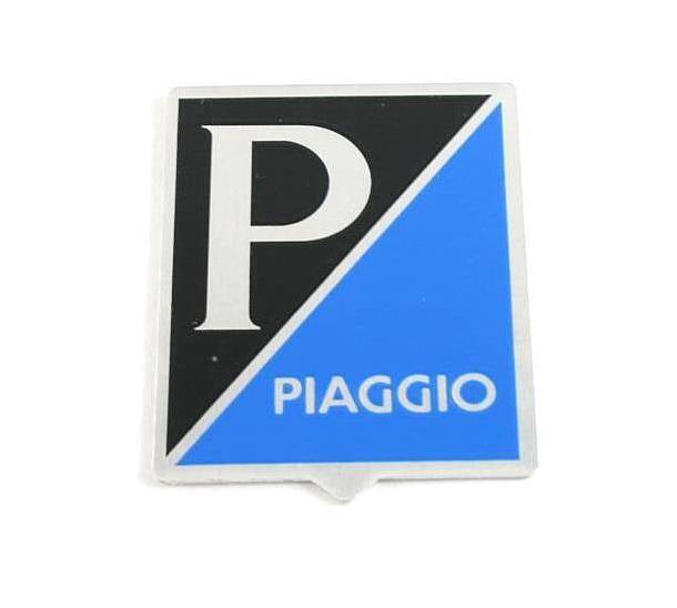 Emblemat- Piaggio prostokąt 36x 46mm