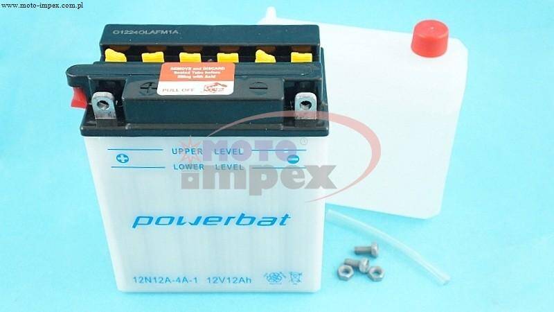 Akumulator 12N 12A-4A-1 12V12Ah Powerb.