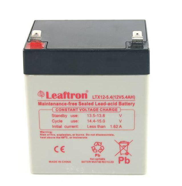 Akumulator  bateria 12V  5,4Ah Leaftron