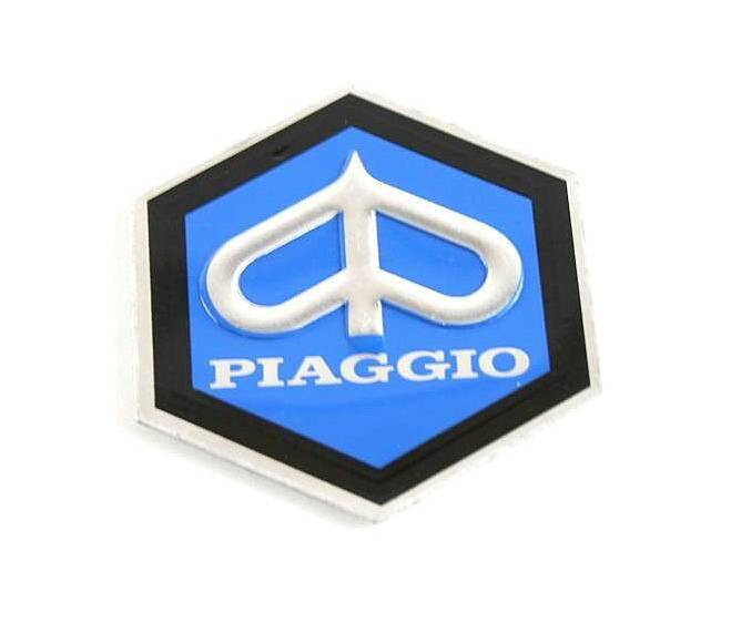 Emblemat- Piaggio sześciokąt 31mm