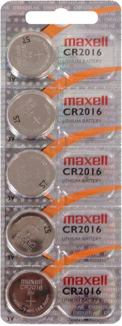 Bateria kpl. CR2016 MAXELL 5szt. lit.