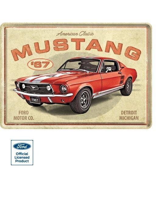 Blacha Ford Mustang - GT 67