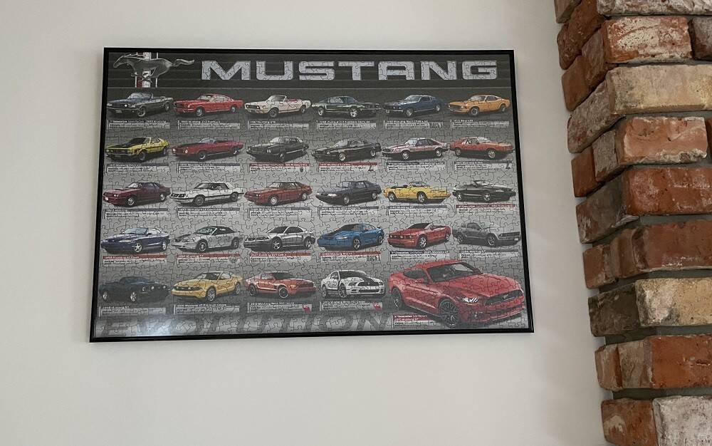 Puzzle Ford Mustang evolution (Zdjęcie 4)