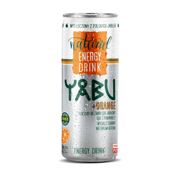 Napój energetycz Yabu Orange 250 ml /24/