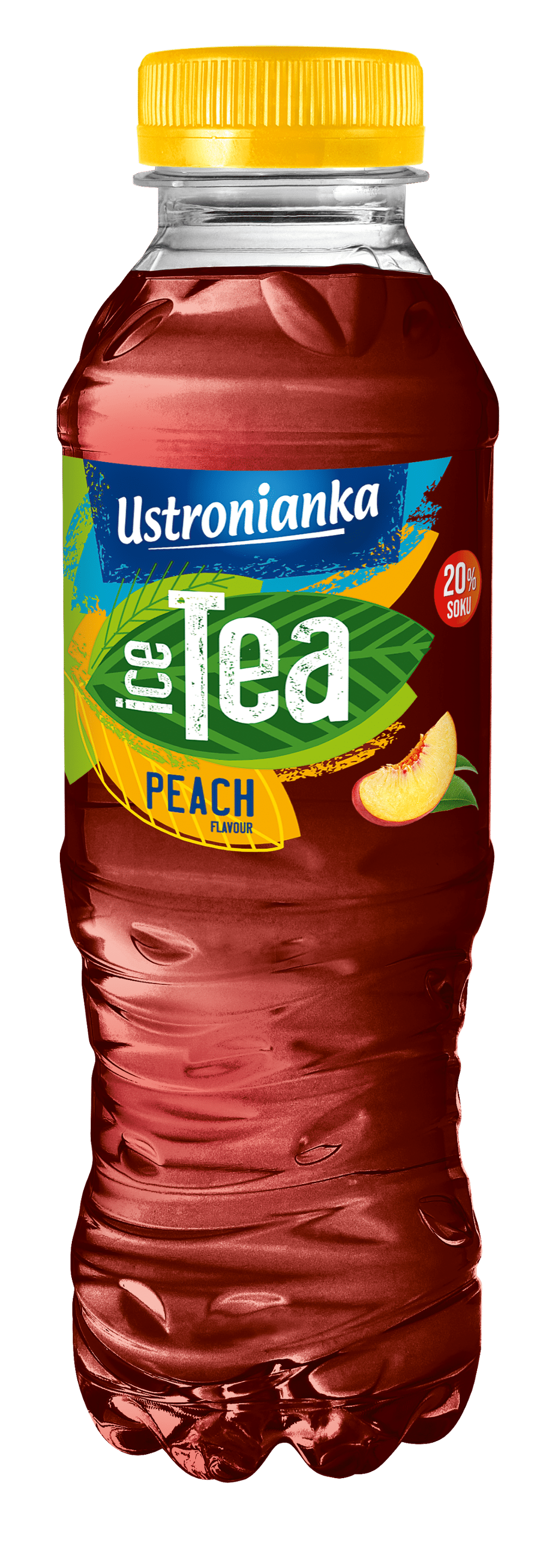 Ustronianka Ice tea brzoskw. BUTELKA 0,5