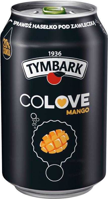 Tymbark Colove COLA-MANGO 330 ml /12/ (Zdjęcie 1)
