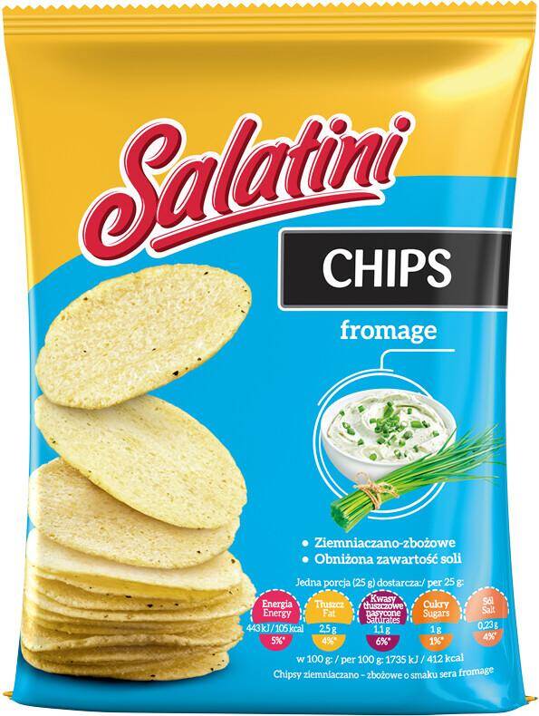 Salatini Chips fromage 25g /16/
