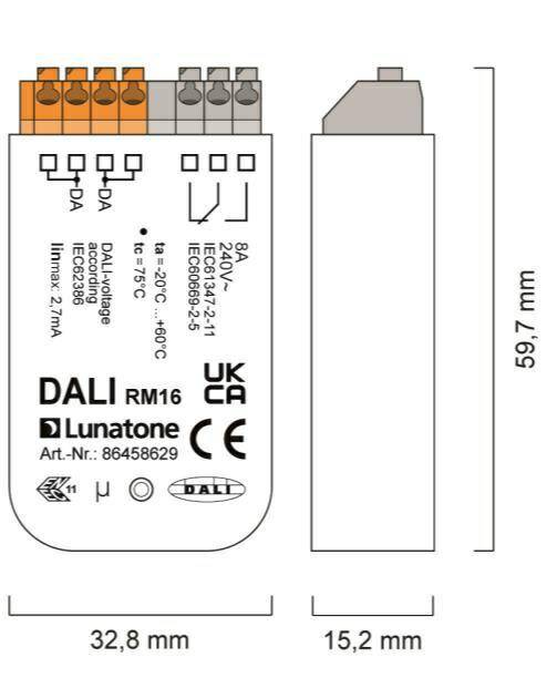 DALI-2 RM8 Moduł przekaźnikowy dali-2