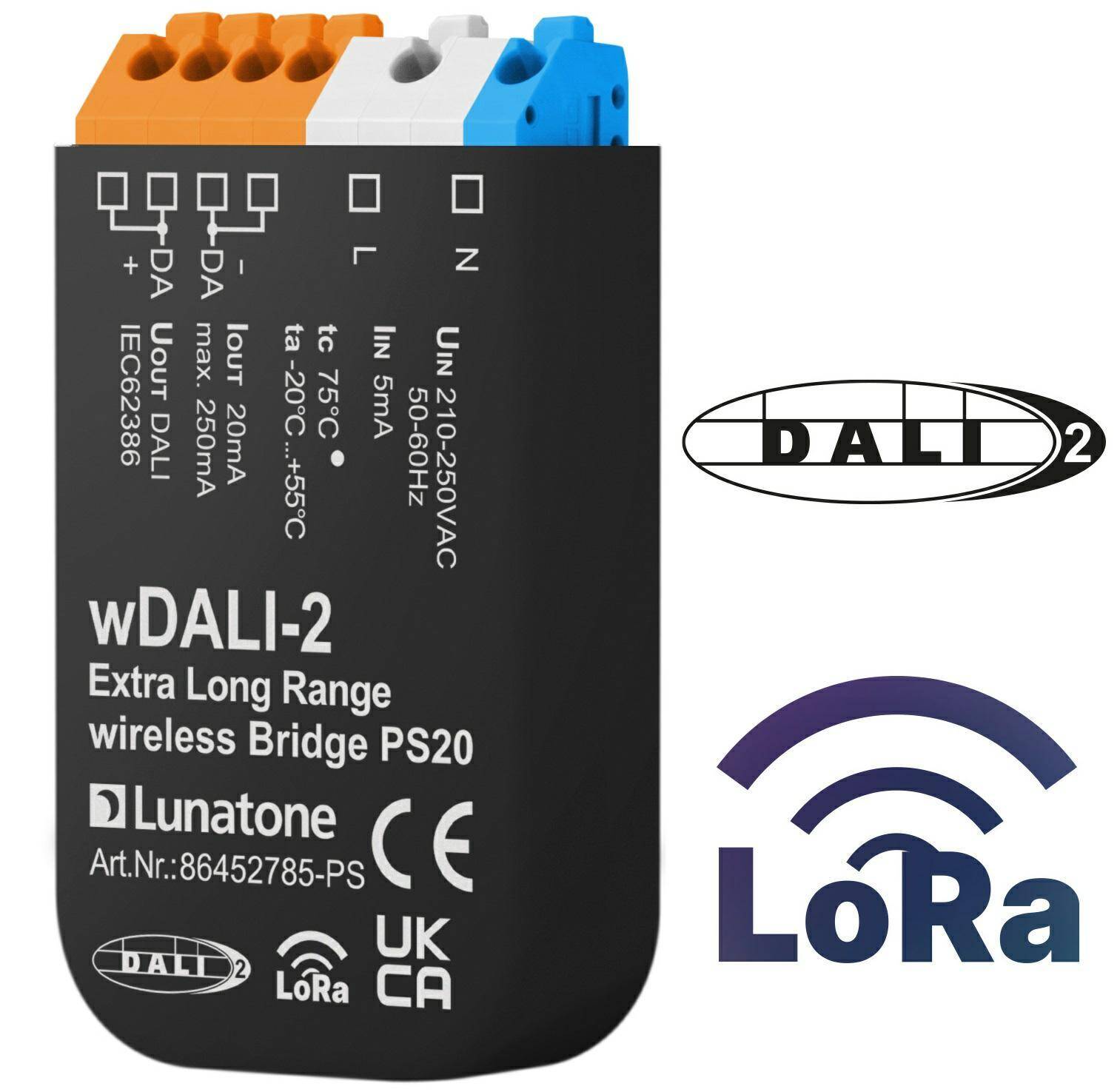 wDALI-2 Extra Long Range wireless DALI
