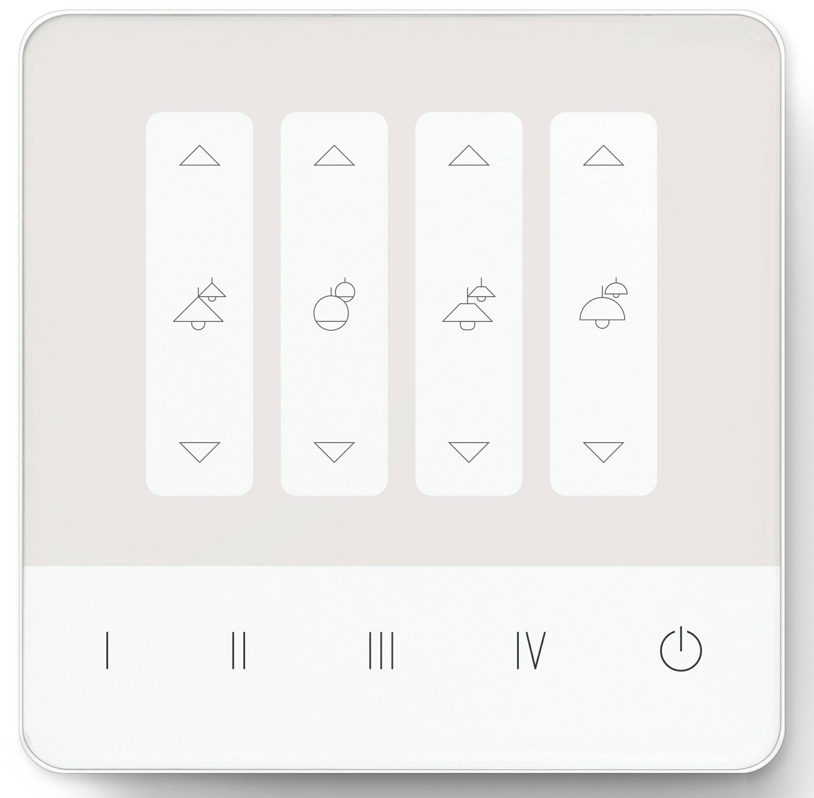 DALI-2 Touchpanel DIM, 4 Groups, 4
